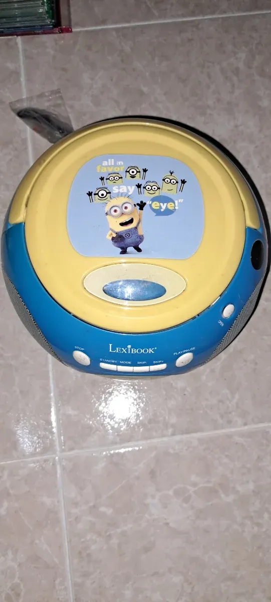 Reproductor CD Lexibook Infantil Minions