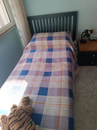 Trapunta singola a quadri