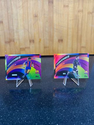 Pack Messi + Maradona Rainbow Flick Topps