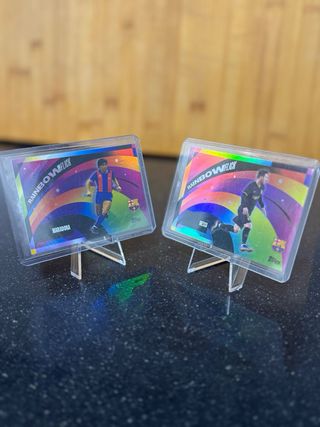 Pack Messi + Maradona Rainbow Flick Topps