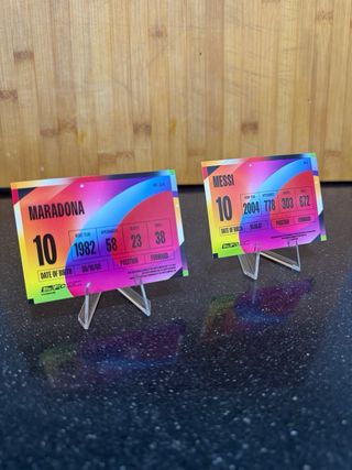 Pack Messi + Maradona Rainbow Flick Topps