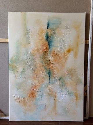 Grande quadro astratto per soggiorno o camera da letto