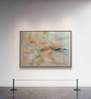 Grande quadro astratto per soggiorno o camera da letto