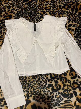 Blusa blanca talla S