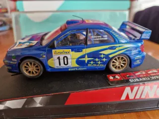 Scalextric Subaru WRC Rally Makinen/Lindstrom