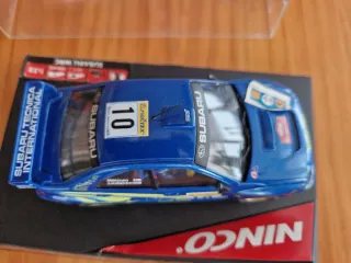 Scalextric Subaru WRC Rally Makinen/Lindstrom