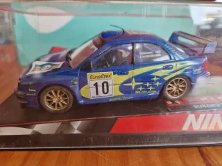 Scalextric Subaru WRC Rally Makinen/Lindstrom
