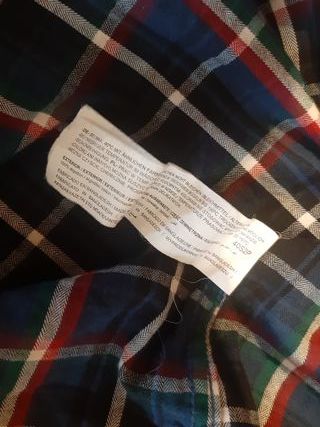 Camisa cuadros Sfera XL