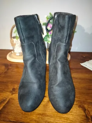 Stivaletti grigio scuro n. 38