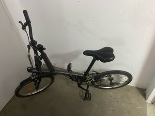 Bicicleta Plegable Negra