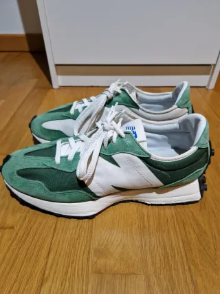 Zapatillas New Balance Verde y Blanco