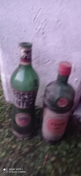 Bottiglie vintage vuote