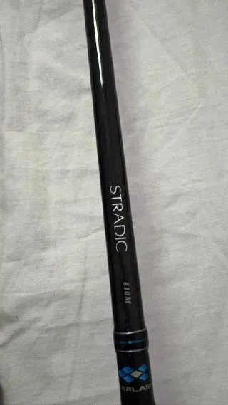 Cañas de spinning Shimano Stradic y hart toro