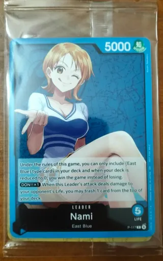 Nami Leader Card - One Piece Card Game