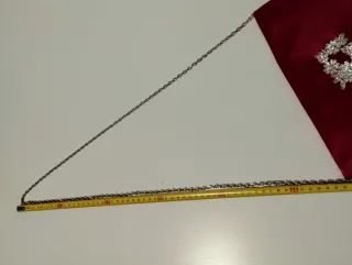 Bolso de fiesta rojo con pedrería