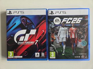 Consola Sony PS5 1TB 4K + FC26 + GT7