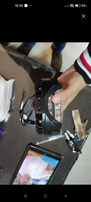 2 Focos LED Tractor/Todoterreno