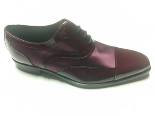 Zapatos de vestir piel burdeos T42
