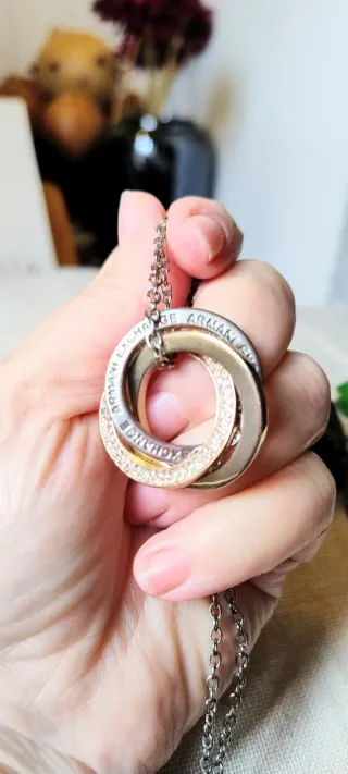 Collar/Anillo Armani Exchange 3 Oros