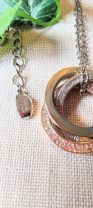 Collar/Anillo Armani Exchange 3 Oros