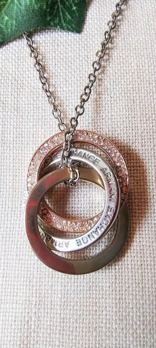 Collar/Anillo Armani Exchange 3 Oros