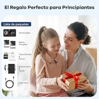 Cámara Digital VXK 4K 64MP 18x .2 Pantallas. NUEVA