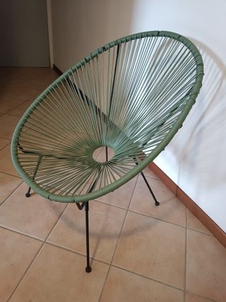 Poltrona da giardino Copacabana effetto rattan