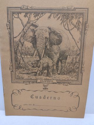 9 Libretas Escolares Animales 1960