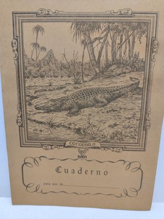 9 Libretas Escolares Animales 1960