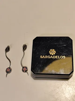 Pendientes largos Sargadelos