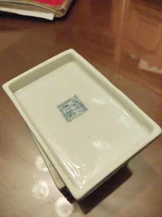 Caja joyero porcelana china vintage