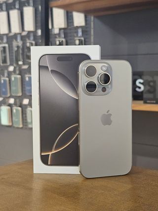 IPHONE 16 PRO 128GB TITANIO BATERIA 89%