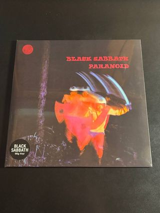 Black sabbath paranoid Vinilo 180g LP hard rock