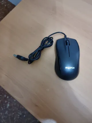 Ratón USB Aprox Negro