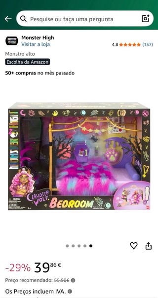Monster High Quarto Clawdeen Wolf