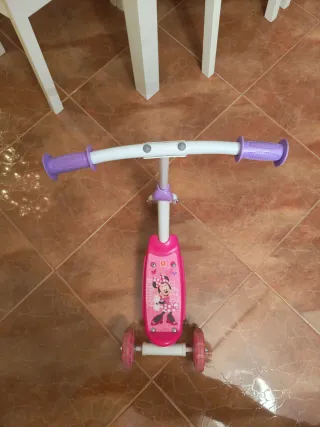 Patinete infantil 3 ruedas rosa