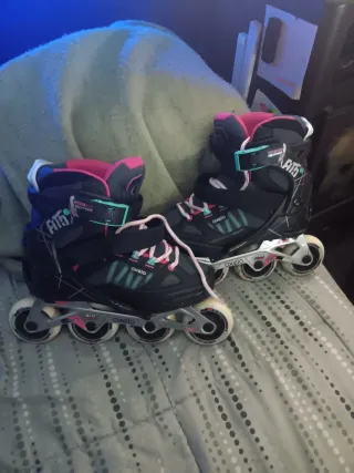 Patines en línea Oxelo talla 35 a 38 ajustables