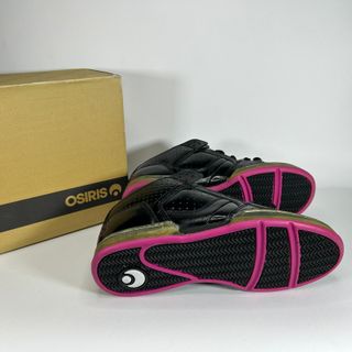 Scarpe Osiris Uomo Nero/Rosa Taglie 35-40
