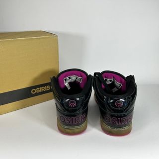 Scarpe Osiris Uomo Nero/Rosa Taglie 35-40