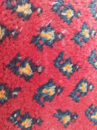 Tappeto persiano lana rosso e viola