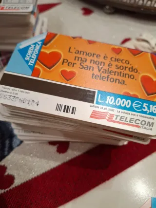 1000 circa Lotto Schede Telefoniche Telecom