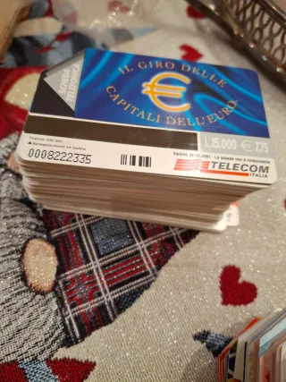 1000 circa Lotto Schede Telefoniche Telecom