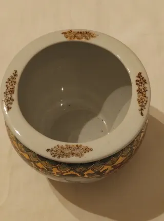 Vaso Porcellana Cinese Vintage