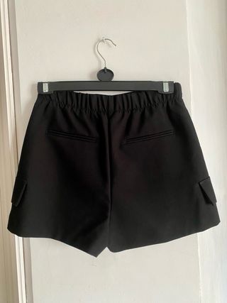 Falda pantalón negra talla M