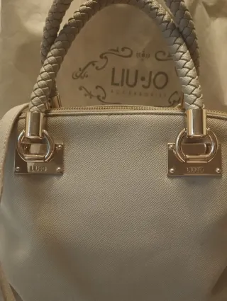 Borsa Liu Jo Beige Grande Tracolla Spalla