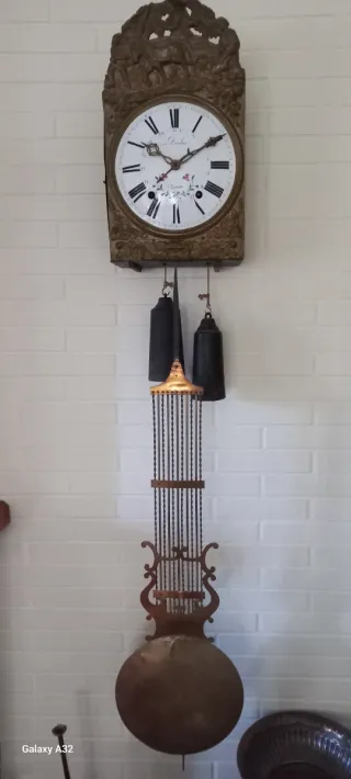 Reloj Morez de péndulo antiguo