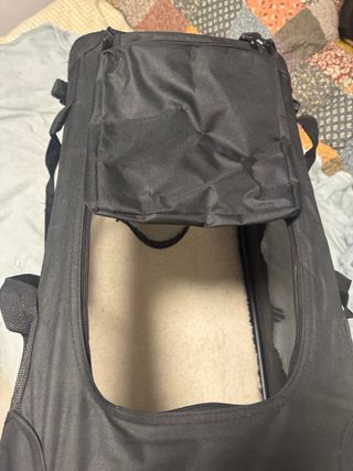 Transportín perro mediano negro