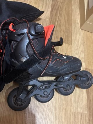 Patines en línea Oxelo Talla 32-35. con mochila