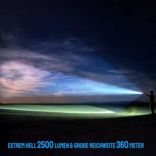 Linterna LED 2500 lúmenes TrustFire MC3 XHP50