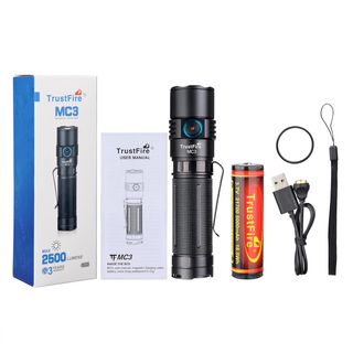 Linterna LED 2500 lúmenes TrustFire MC3 XHP50